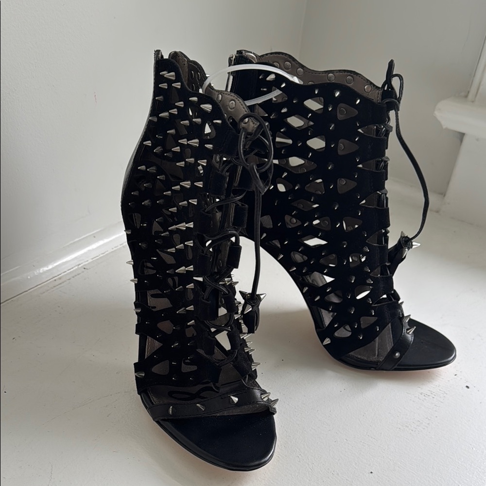 New Sam Edelman Size 9.5 Black Studded Women's Heels